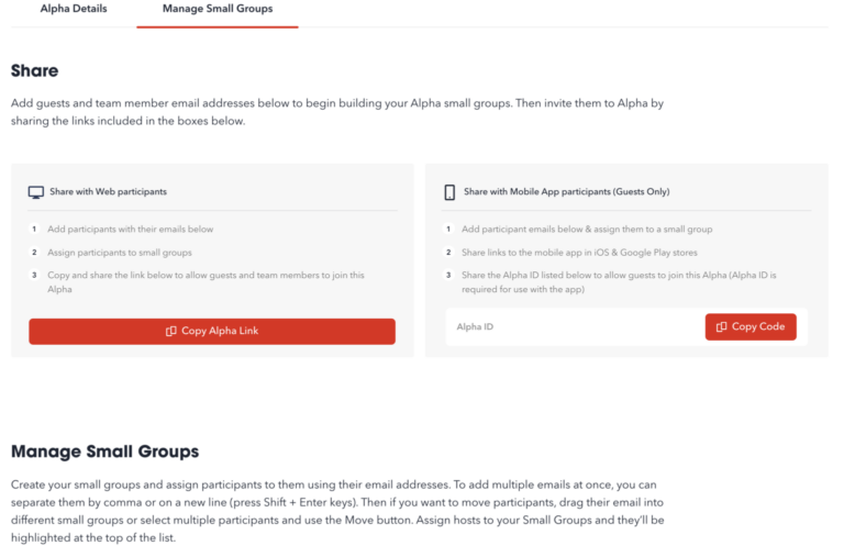 manage small groups